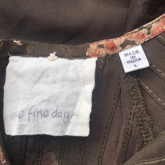 Anthropologie One Fine Day Sheer Floral Top - Picture 8 of 11